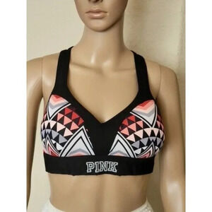 Victoria Secret Pink Sport ultimate Lightly Lined multicolor Sports Bra Size S